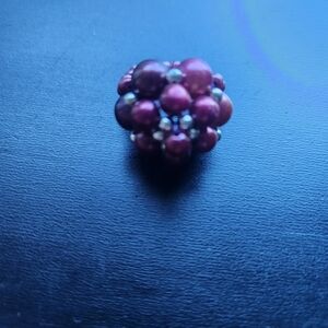 Vintage Elegant Pearl Cluster Ring Sz 6